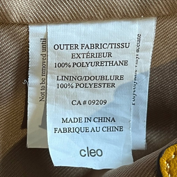 Women’s Cleo Woven Soft Vegan Leather Shoulder Bag / Tote Bag - Picture 10 of 10